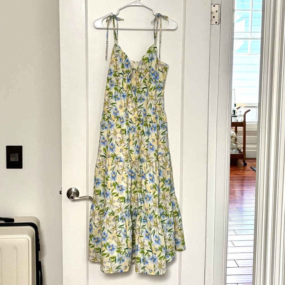 Astr Floral Maxi Dress